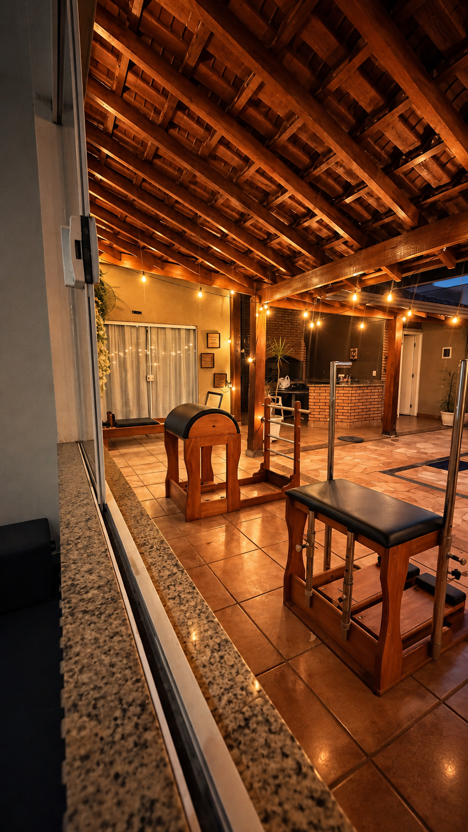 Pilates Garden em ambiente aconchegante